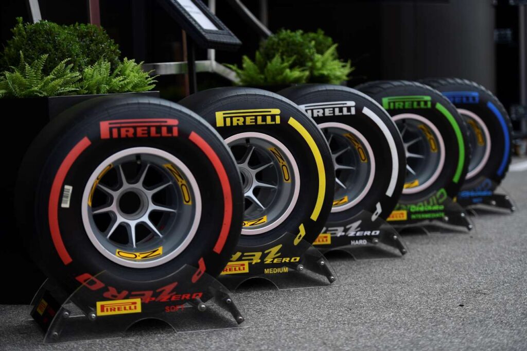 Gomme usate in F1