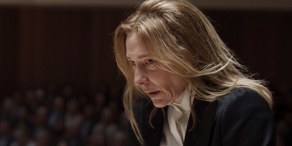Cate Blanchett in una scena di Tár