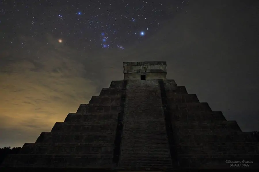 Un tempio Maya