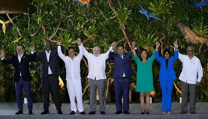 Vertice sull'Amazzonia, foto dei presidenti degli 8 Paesi